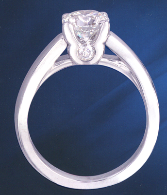 Classic and contemporary styles of diamond rings available at Dunbar Jewelers